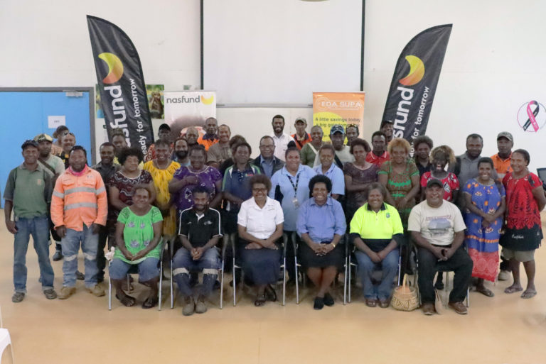 Nasfund Welcomes New Members on Lihir Island
