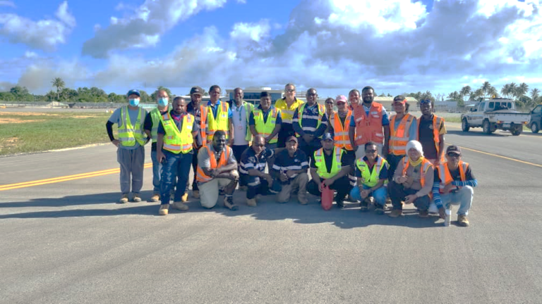 NAC Staff Receive AGL Training at Kavieng Airport Training Participants at Kavieng Airport_1