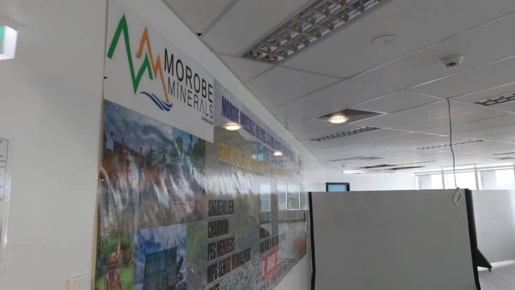 Morobe Mining Company Locked out of Office