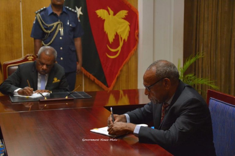 Papua LNG Project Signing