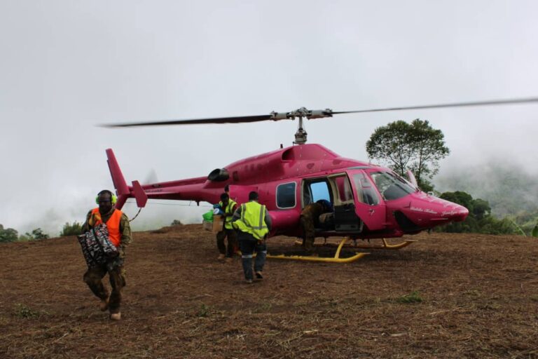 Teng Airstrip Taking Shape