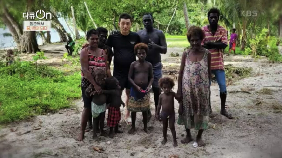 Bougainville Featured on Korean Television