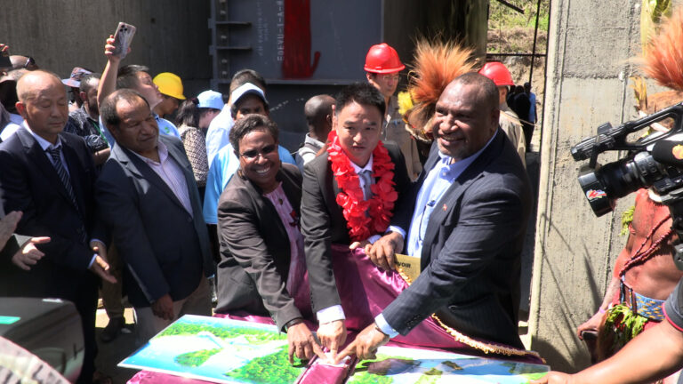 EDEVU HYDROPOWER DAM OPENS