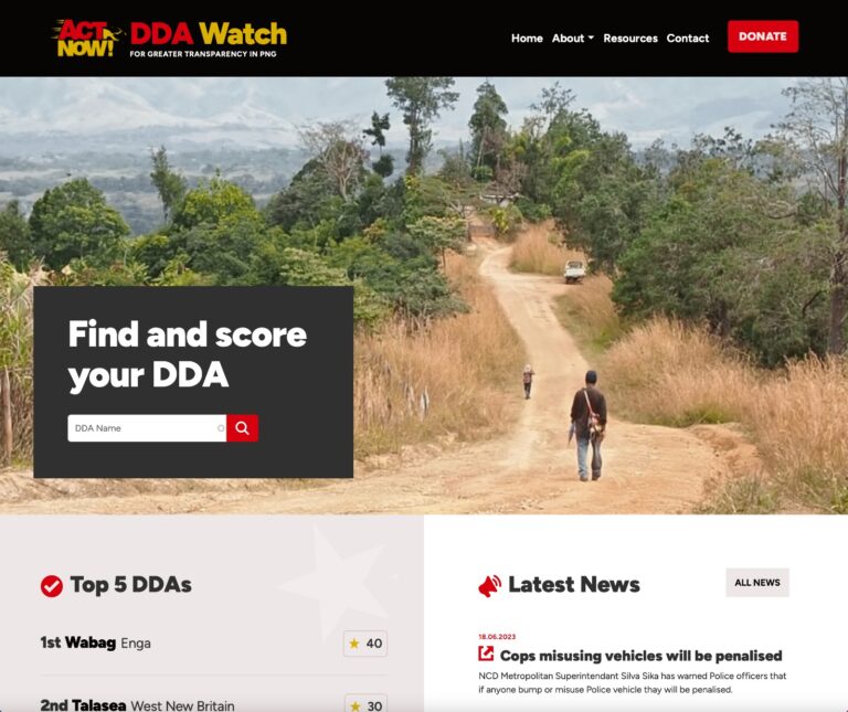 PNG’s District Development Funds: A Crisis of Secrecy