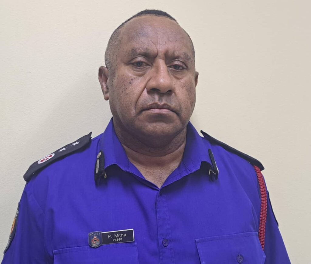 Acting Commissioner of Police, Dr. Philip Mitna