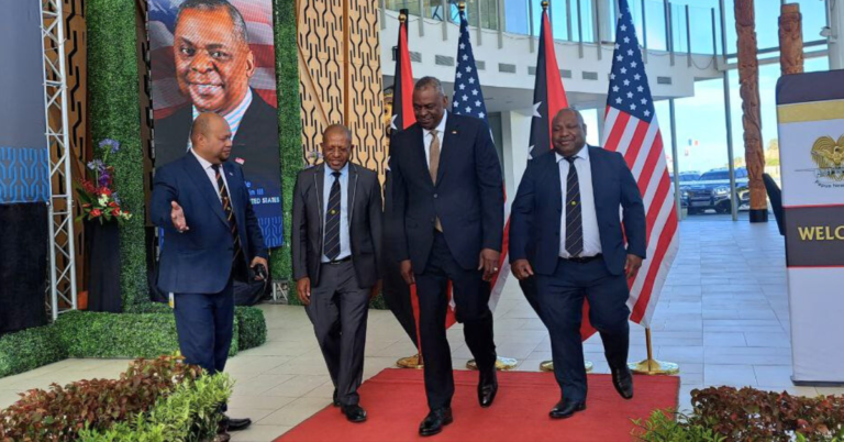 PNG and US Defense Dialogue US PNG