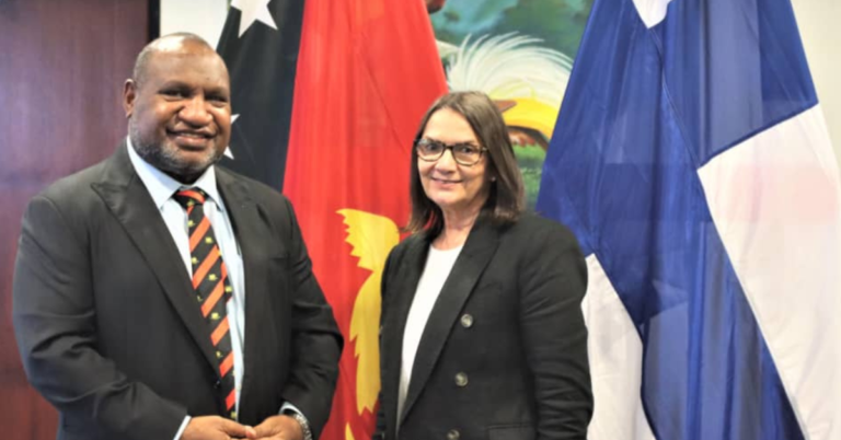 Marape Invites Finnish Investors Finland Ambassador