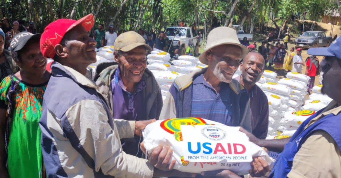 Households Affected by Election Related Violence Receive Food Rations Household relief