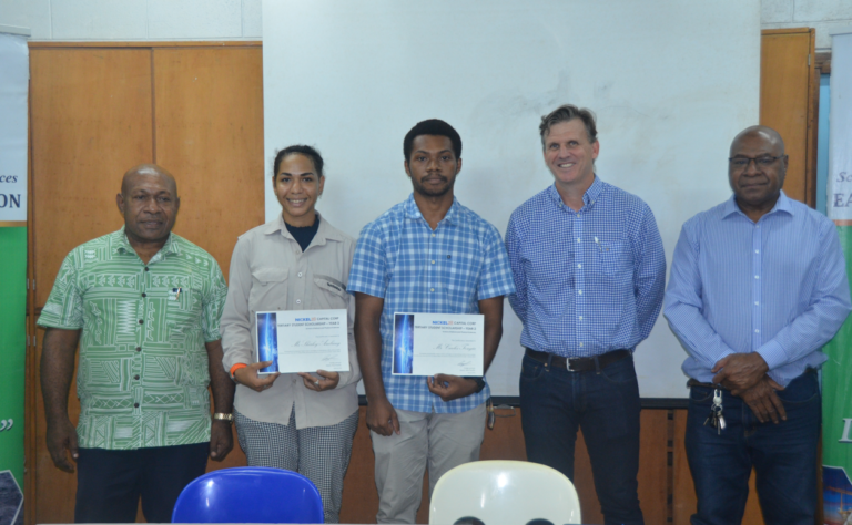 Scholarships for Geoscience Students Nickel 28 support development of professional geoscientists