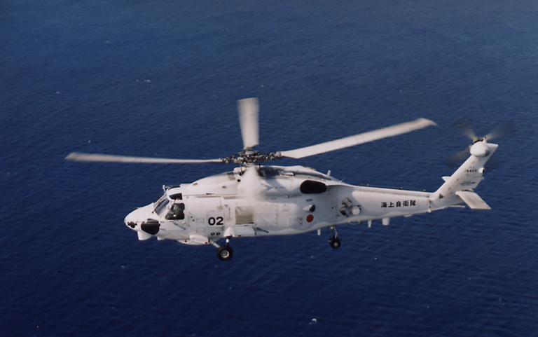 Crashing of Japanese Navy Helicopters Leaves One dead and Seven Missing in Pacific Ocean Japanese Navy Helicopters