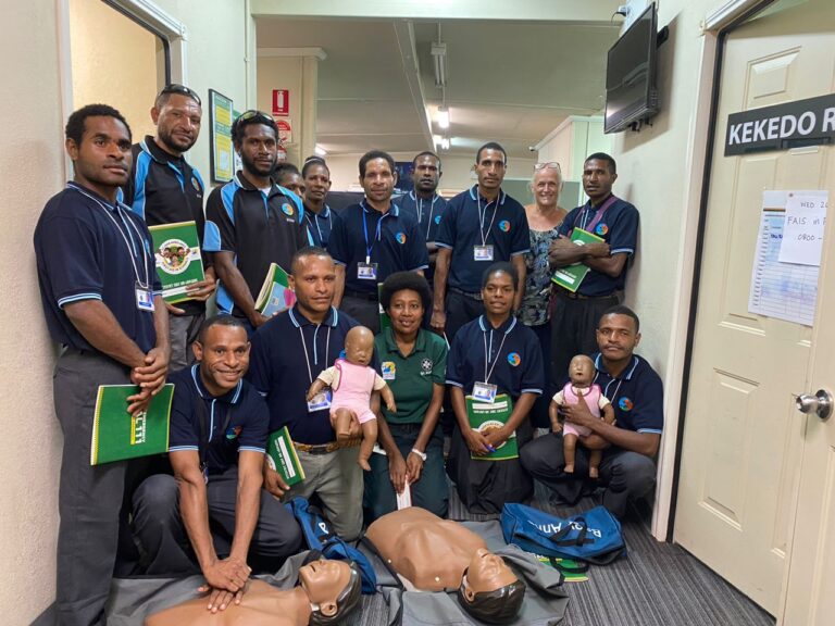 Remote School Flies to Port Moresby for Life Saving Lessons