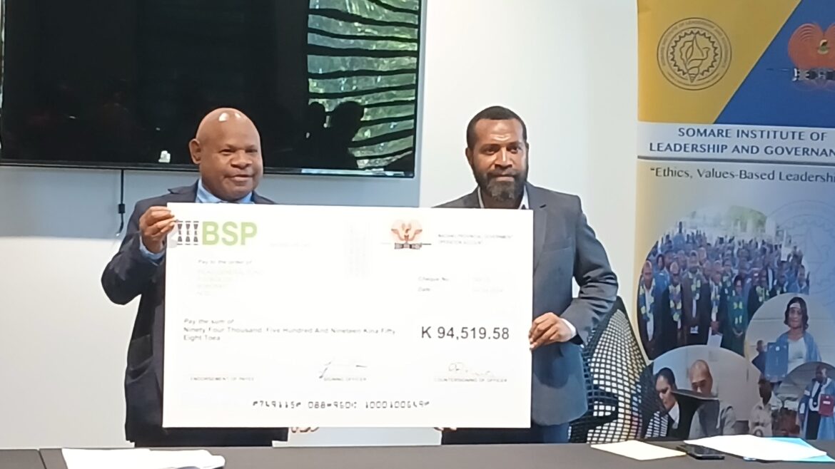 K94,000 for Madang SILAG Students SILAG