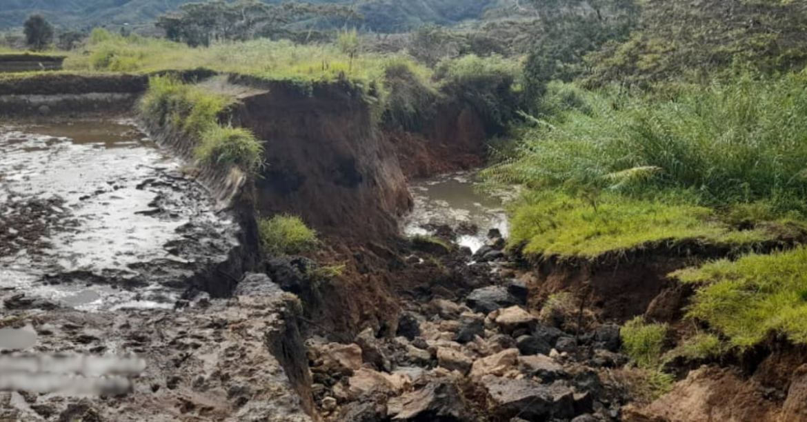 Imbonggu Fish farm devastation