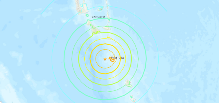 Vanuatu earthquake