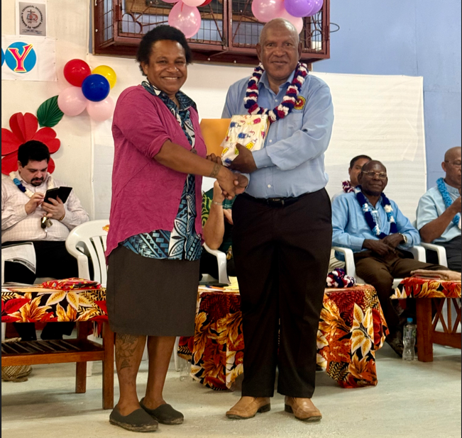 Marilyn Duwaba at her Graduation in Western Province