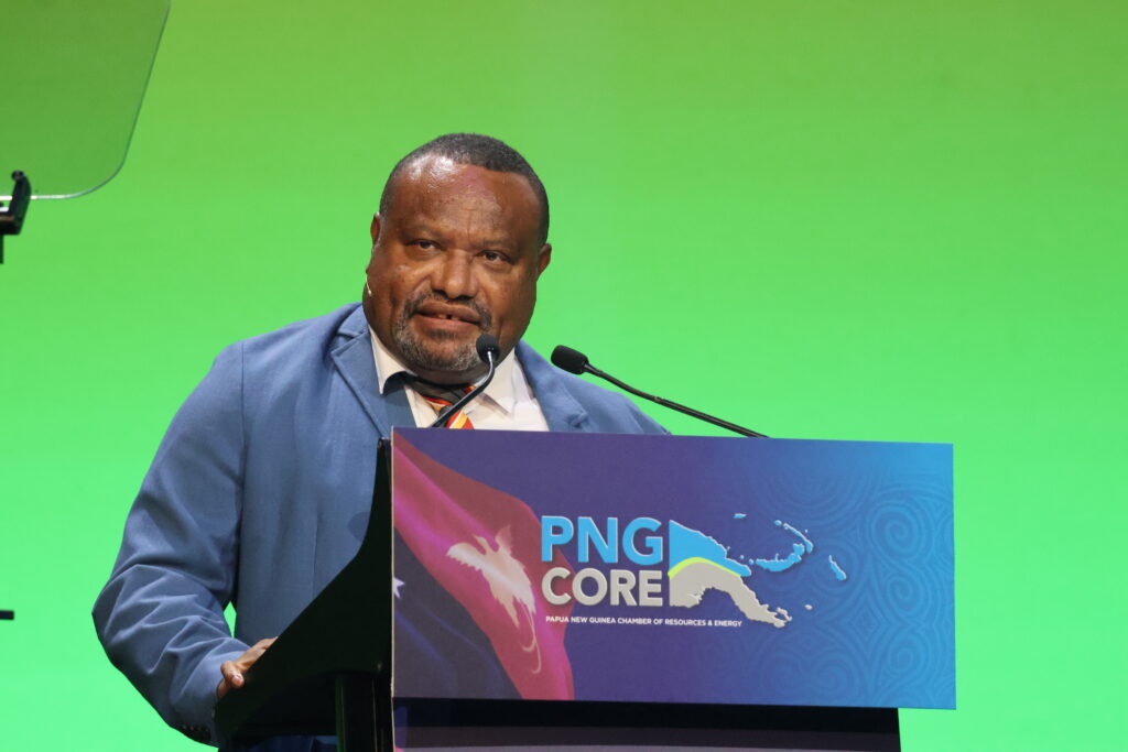 MRDC is Platinum Sponsor for PNG Resources Week 2025 Mineral Resources Development Company Managing Director, Augustine Mano.