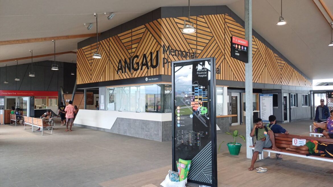 Angau Memorial Hosptal Reception
