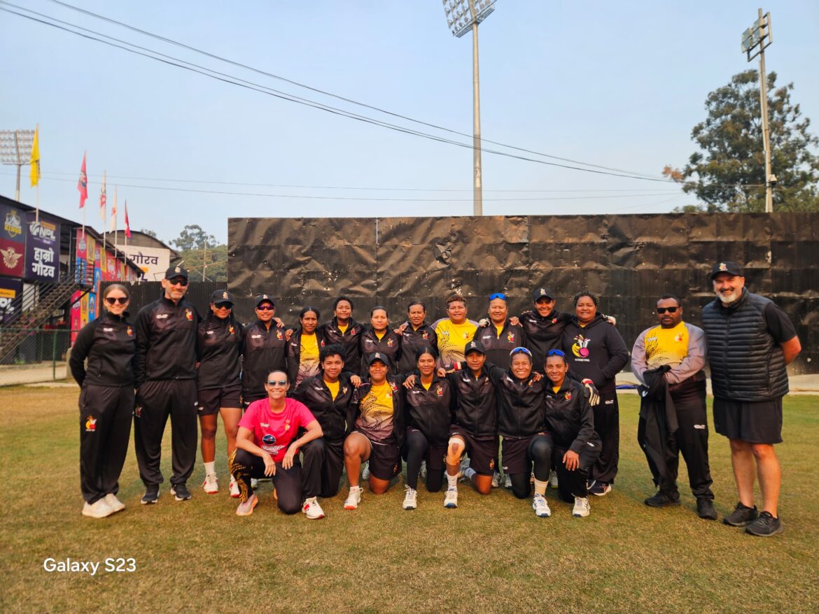 Group short, PNG Lewas and Officials