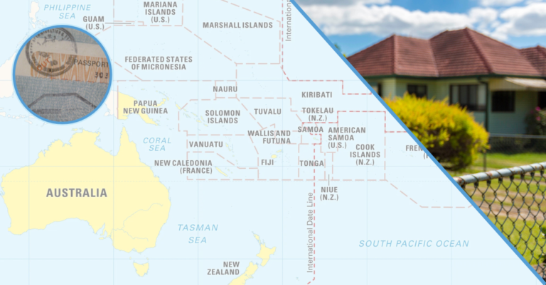 Aerial Map of Oceania Region