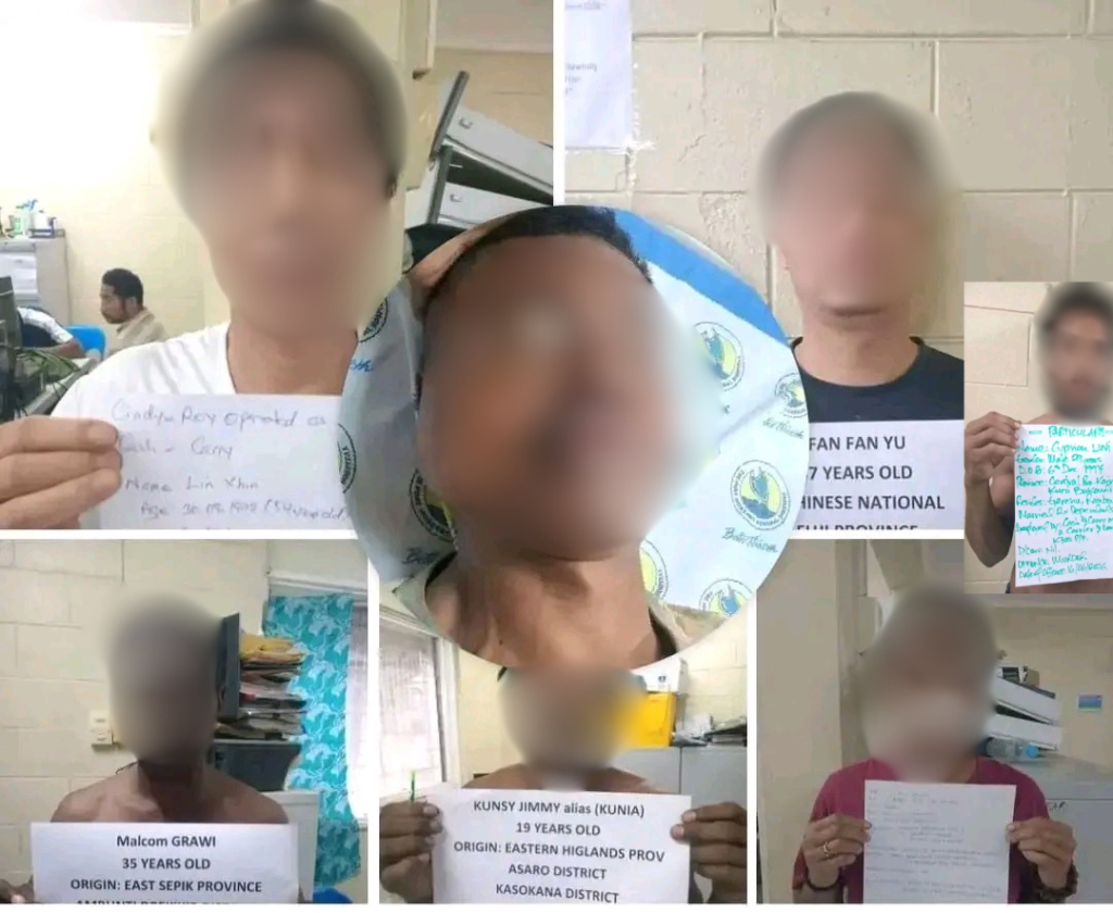 Ten (10) Arrested Including Two (2) Chinese Nationals Over Alleged Murder Of Young PNG Man