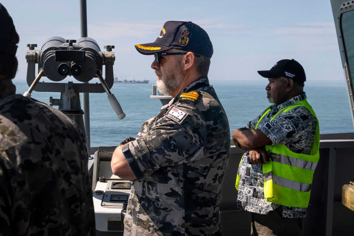 Australian Navy Leads Hydrographic Surveys in Papua New Guinea