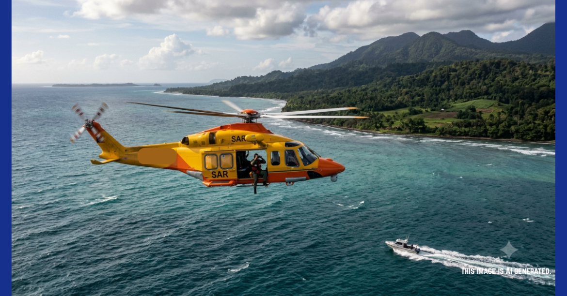 Search for 27 missing at sea in ENB continues