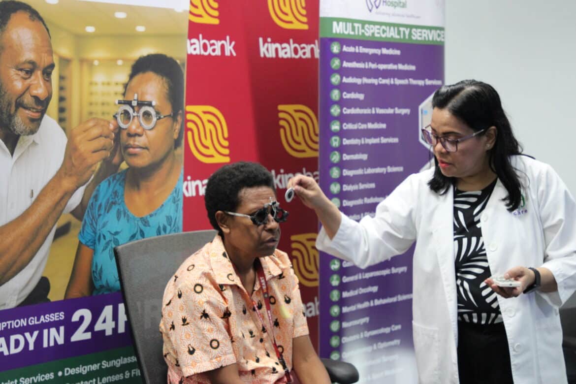 Kina Bank Prioritises Employee Wellbeing with Free Eye and Health Screenings
