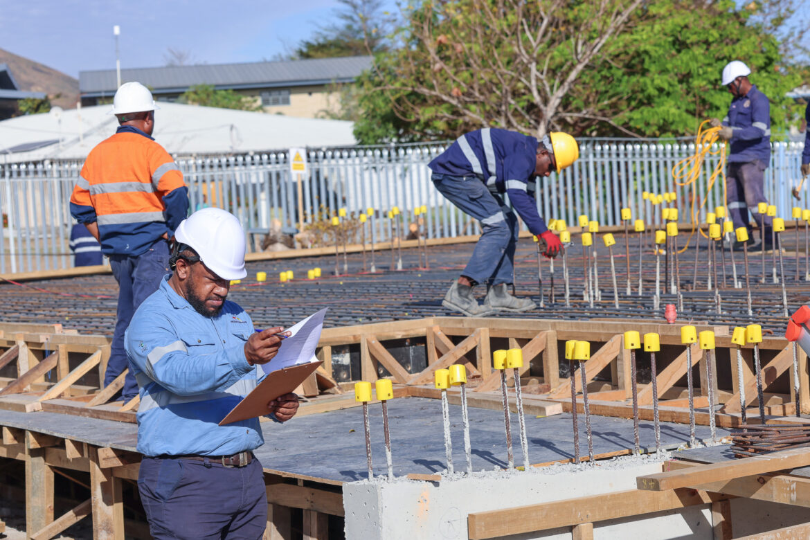 Hands on Training for Civil Engineer Elijah Ambelye