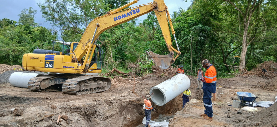 Keeping Bougainville’s roads open and connected