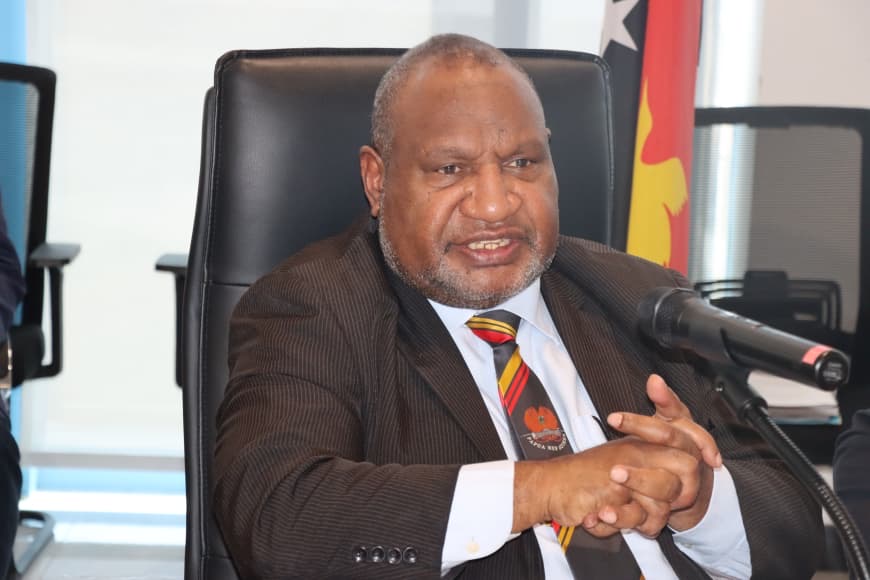 Marape Supports recent ICAC Investigations